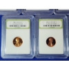 Image 6 : x11 INB Lincoln Cents Including BU Commemoratives & DCAM Gem Proofs, Assorted Years