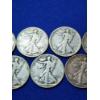 Image 4 : x9 Assorted Years 90% Silver Walking Liberty Half Dollars FV: $4.50