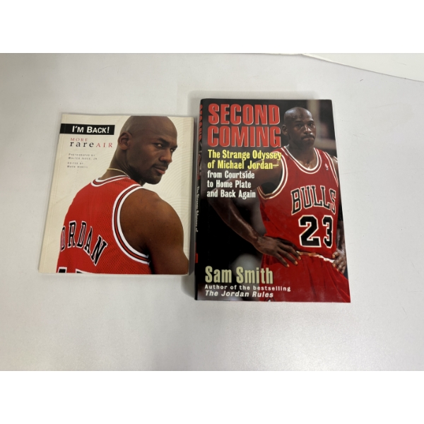 I'm Back! More rare Air  & Second Coming Michael Jordan Books - The Strange Odyssey 