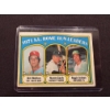 Image 1 : 1971 Topps Reggie Jackson - Norm Cash A.L. Home Run Leaders Baseball Card In Protective Holder