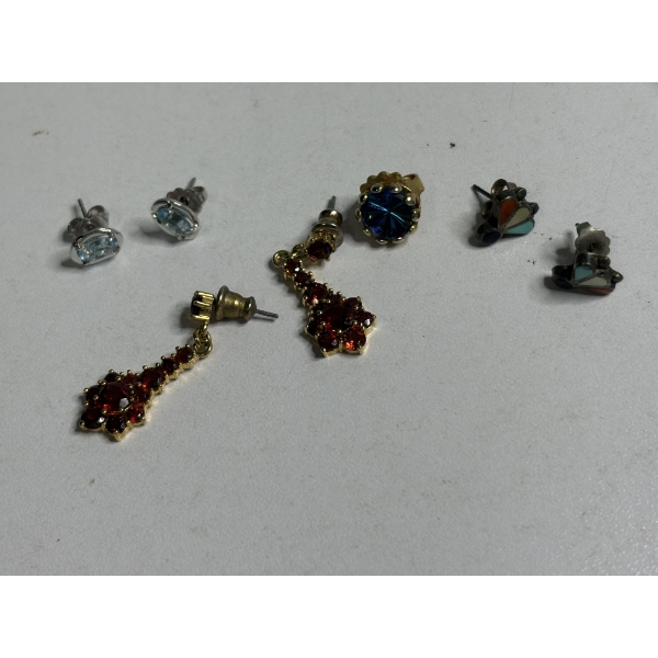 2 Jewelry Boxes - One Heart Shaped - One with a Bow - Gorgeous Jewelry Pieces - Some Tangled Necklac