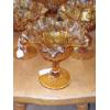 Image 2 : Vintage Fenton Amber Ruffled Glass Lot - See Pics