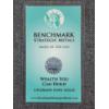Image 3 : 1/8 GRAIN .999 Fine Gold Bar by Benchmark Strategic Metals Mounted In Certificate of Authenticity 