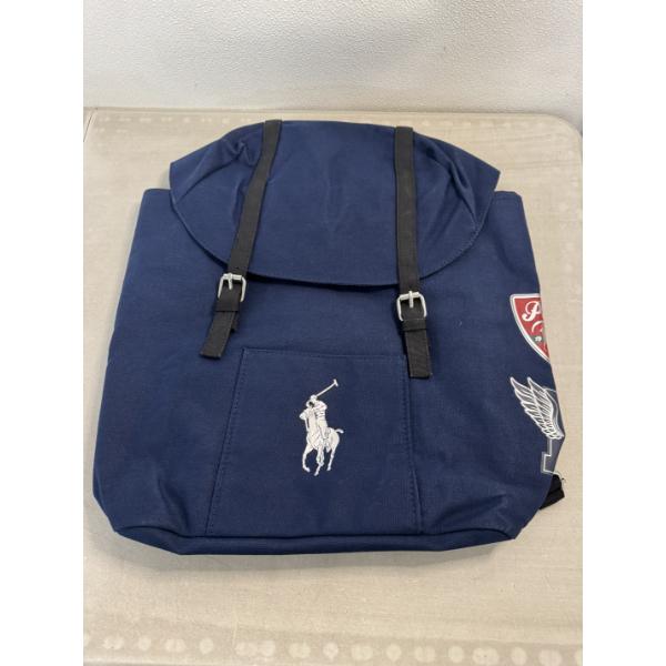 Ralph Lauren 18" Long By 15" Wide Polo Navy Blue Backpack -Brand New In Package