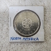 Image 2 : 1964 Canada Silver Dollar Queen Elizabeth II Confederation Centennial 80% Silver / ASW 0.6000oz