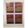 Image 2 : 4 - 1983 Topps The A - TEAM Trading Cards In Protective Holders - Featuring A Rare Mr. T Card 