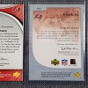 Image 5 : Two Upper Deck AUTOGRAPHED Tampa Bay Buccaneers NUMBERED Rookie Football Trading Cards Ft. PATCH!