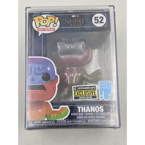 Marvel The Infinity Saga- 52 Thanos Art Series Funko Pop In Hard Protective Case 