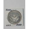 Image 3 : Beautiful United States 1895 Barber 90% Silver Half Dollar 