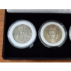 Image 6 : Four Assorted Kennedy Half Dollars in Protective Cases With Display Box from The Matthew Mint