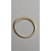 Image 4 : Women's 10K Yellow Gold Channel Set Band Ring With Diamonds - Size 5 - Weight: 1.1g 