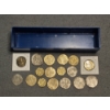 Image 1 : Whitman Coin Storage Container Missing Lid With Collection of 17 Copy/Replica Ancient Coins