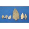 Image 1 : (6) Assorted Sized Arrowheads 