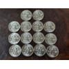 Image 2 : 1959 Brilliant Uncirculated Franklin Half Dollars - $7.00 Face Value