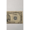 Image 3 : Off Center Error Series 1934 B $5 Silver Certificate With Julian & Vinson Signatures - Face Value $5