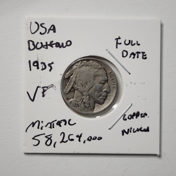 Incredible Specimen United States 1935 Buffalo Nickel