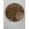 Image 2 :  Limited Edition 1921 Peace Dollar Retro One Ounce .999 Fine Pure Copper Coin - Exceptional Coin