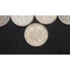 Image 13 : Assorted 90% Silver Dimes Including Barber, Mercury & Roosevelt Dimes - Face Value: $1.00