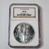 Image 1 : 1992 American Silver Eagle $1 - 1 oz .999 Fine Silver - Graded by NGC MS 69