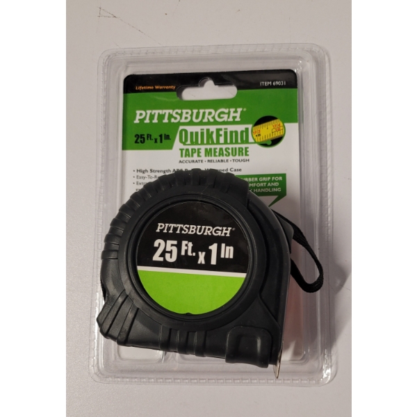 25' x 1" Tape Measure