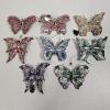 Image 1 : Collection Of Vintage Bradford Editions Heirloom Porcelain Stained Glass Style Butterfly Ornaments