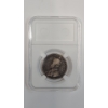 Image 3 : 1918 Canadian King George V 50 Cent 92.5% Silver Coin In Slab - ASW: 0.3456 Oz