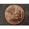 Image 1 : Trump's Wall 1 Oz .999 Fine Copper Round
