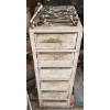 Image 1 : 6 Drawer Wooden Cabinet with Assorted Wrenches of Various Sizes