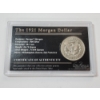 Image 3 : 1921-D 90% Silver Morgan Dollar - First Commemorative Mint 