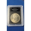 Image 2 : 1976 Authenticated Brilliant Uncirc Eisenhower Dollar & Free For You U.S President Solid Brass Coins