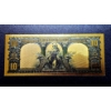 Image 2 : .999 GOLD FOIL U.S. $10 - SERIES 1901 BISON NOTE - IN PROTECTIVE SLEEVE 
