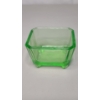 Image 2 : Vintage Uranium Glass Salt Cellar Dish