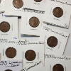 Image 5 : Lot of 30, Mainly 1928-S, Lincoln Wheat Cents, Including Die Crack - Face Value $0.30