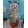 Image 2 : 2 Pc Chinese Porcelain Figures As Shown - Excellent 13" Tall