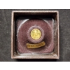 Image 4 : 24KT Solid Gold MINIATURE of the United States $20 Gold Saint-Gauden's Coin from Columbia Mint