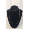 Image 1 : 14K Gold 19" Simple Chain Necklace - Weight: 0.6g
