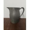 Image 4 : Vintage 2 pc Pewter Lot 10" Bowl & 7" Pitcher