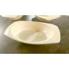 Image 2 : RESTAURANTEURS - Heavy Duty Tan Melamine (Qty 16) Oval Salad Bowls, Brand New.  Made by Prolon Co.  