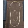 Image 3 : Brand New! The Fabian Collection Gold Tone Pin, Necklace & Bracelet Collection With Matching Flannel