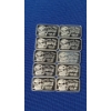 Image 1 : (10) Postal Express Mint 1/10th Oz .999 Fine Silver Bars- "Little Shop Of Silver"