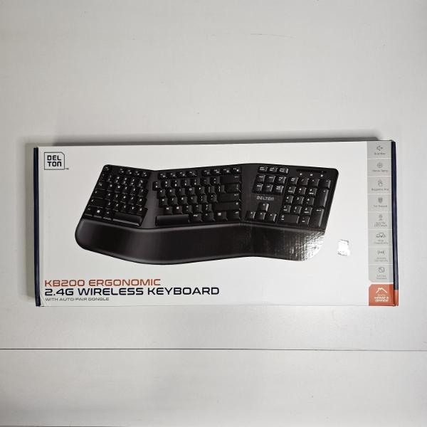 Delton KB200 Ergonomic 2.4G Wireless Keyboard (see description)