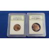 Image 1 : (2) International Numismatic Bureau New World Pirate Era Spanish Bronze Nummis c. 1400-1600 AD