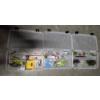 Image 11 : Great Condition Plano 732 Tackle Box With Dual Top Access. 3 Pull Out Clear Boxes With Assorted New 