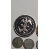Image 7 : Assorted U.S Coins & Tokens - Including 1942 Wartime Jefferson Nickel & Akron National Bank Token