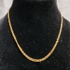 Image 4 : Beautiful 18K Gold Necklace Weighing 7.9 Grams Total