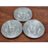 Image 4 : Three 40% Silver United States Kennedy Half Dollars ~ $1.50 Face Value