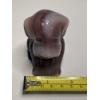 Image 7 : Adorable Degenhart Vintage Glass Dog Figurine -Orchid