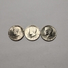 Image 1 : Three United States 1971 Kennedy Half Dollars - FV: $1.50