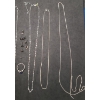 Image 3 : Sterling Silver Necklaces, Earrings & Ring - Weight: 23.9g