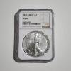 Image 1 : NGC MS70 Graded 2003 Silver 1 Oz American Eagle 